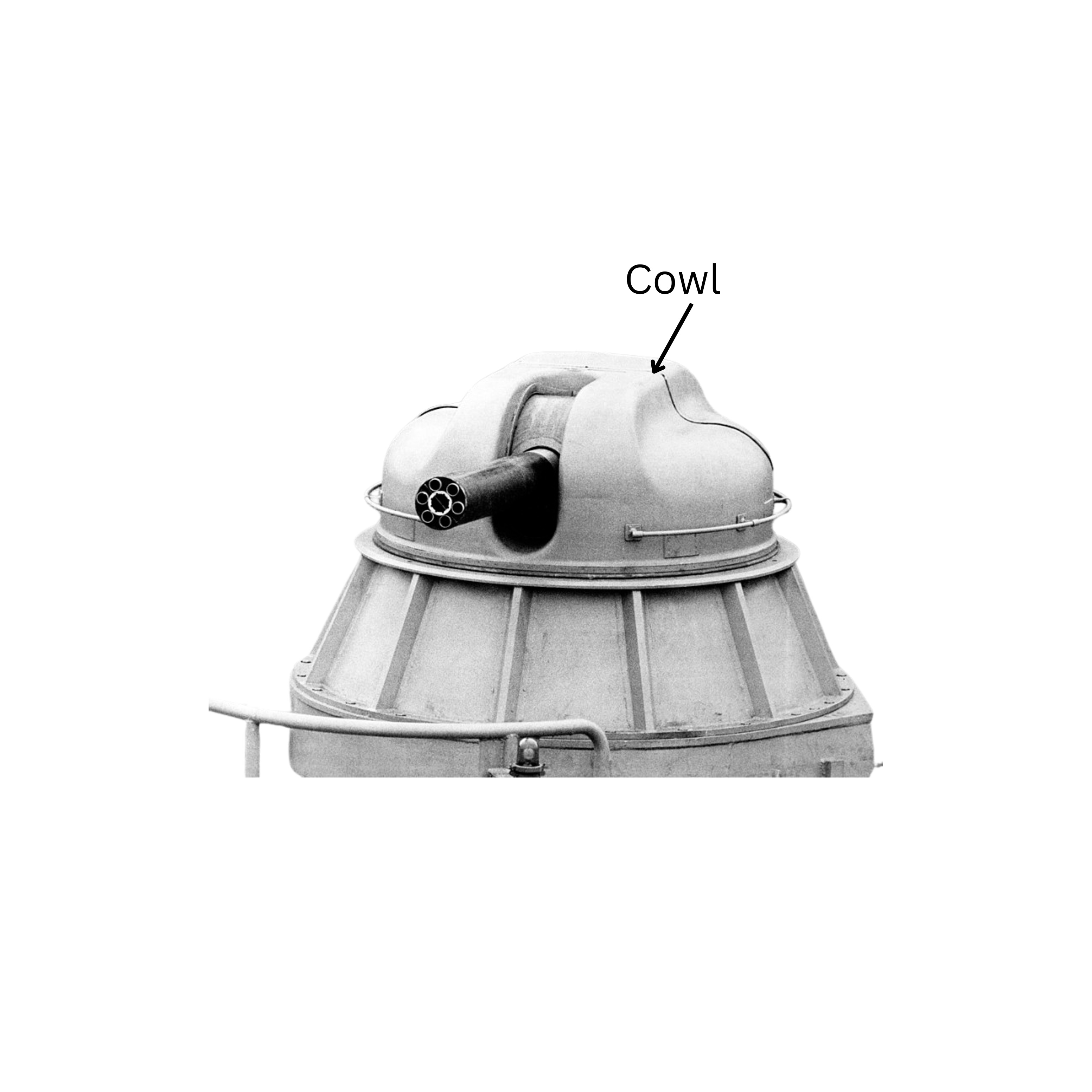 Gun cowl — AK-630